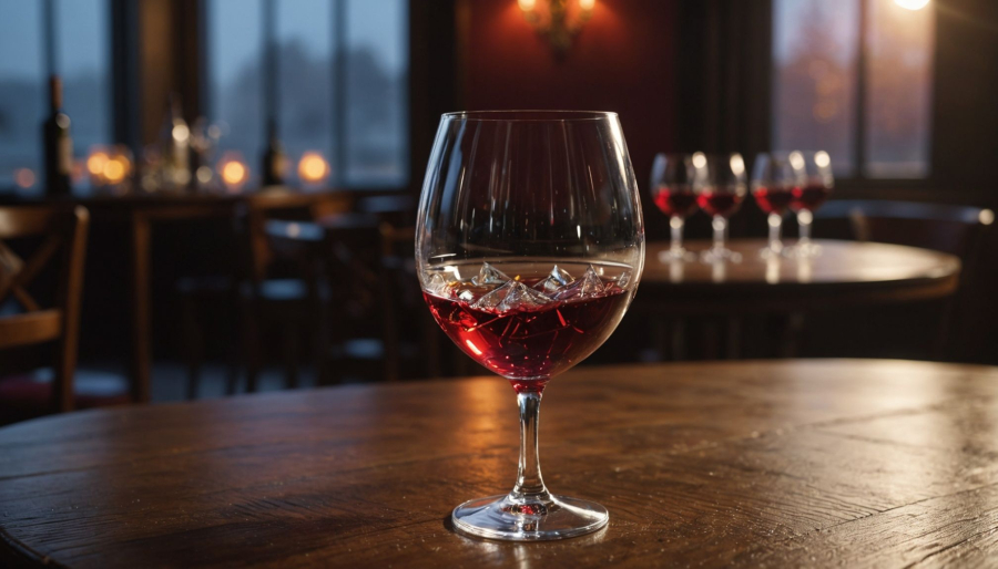 Why wine tasting experts prefer crystal glasses ?